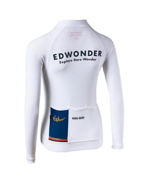 Women's EdW Edition Long Sleeve Jersey 3.0 - White