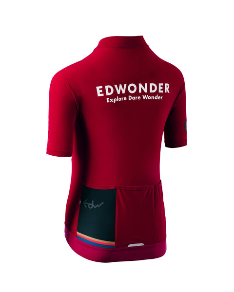 Women's EdW Edition Jersey - Burgundy Red